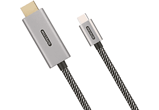 SITECOM CA-060 USB zu HDMI Kabel, Silber
