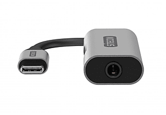 SITECOM CN-396 USB Adapter, USB zu Audio Adapter, Silber