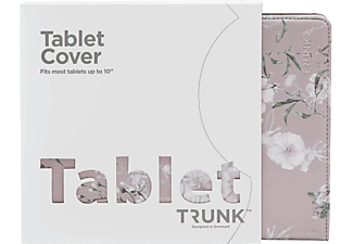 TRUNK Rose Flower Tablethülle Sleeve für Universal Neopren, Rosa