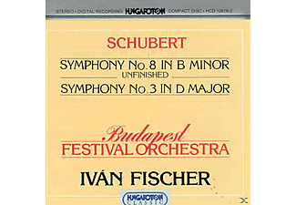 Fischer Iván, Budapest Festival Orchestra - Symphony No. 8 "Unfinished", Symphony No. 3 (CD)