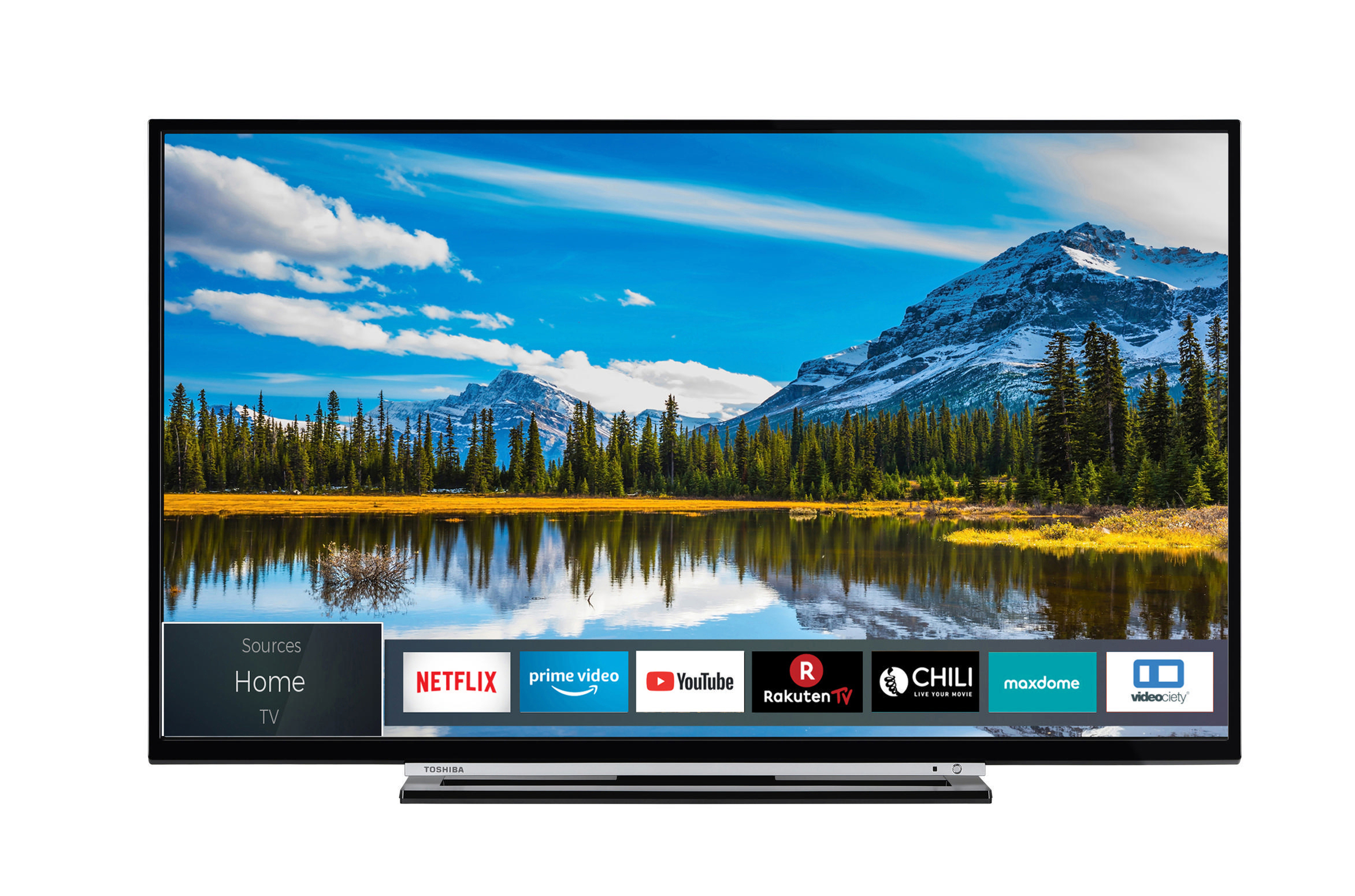 TOSHIBA 40L3863DA LED TV (Flat, 40 Zoll / 102 cm, Full-HD, SMART TV, Linux)
