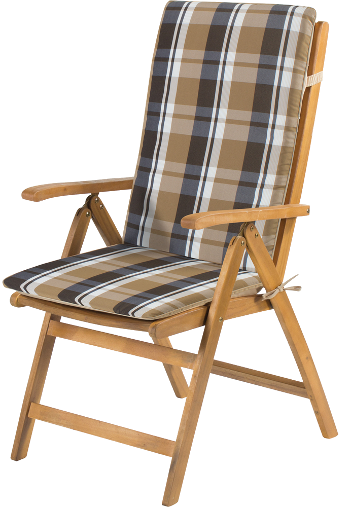 FIELDMANN FDZN 9106 Székpárna, krém, csíkos mintázat