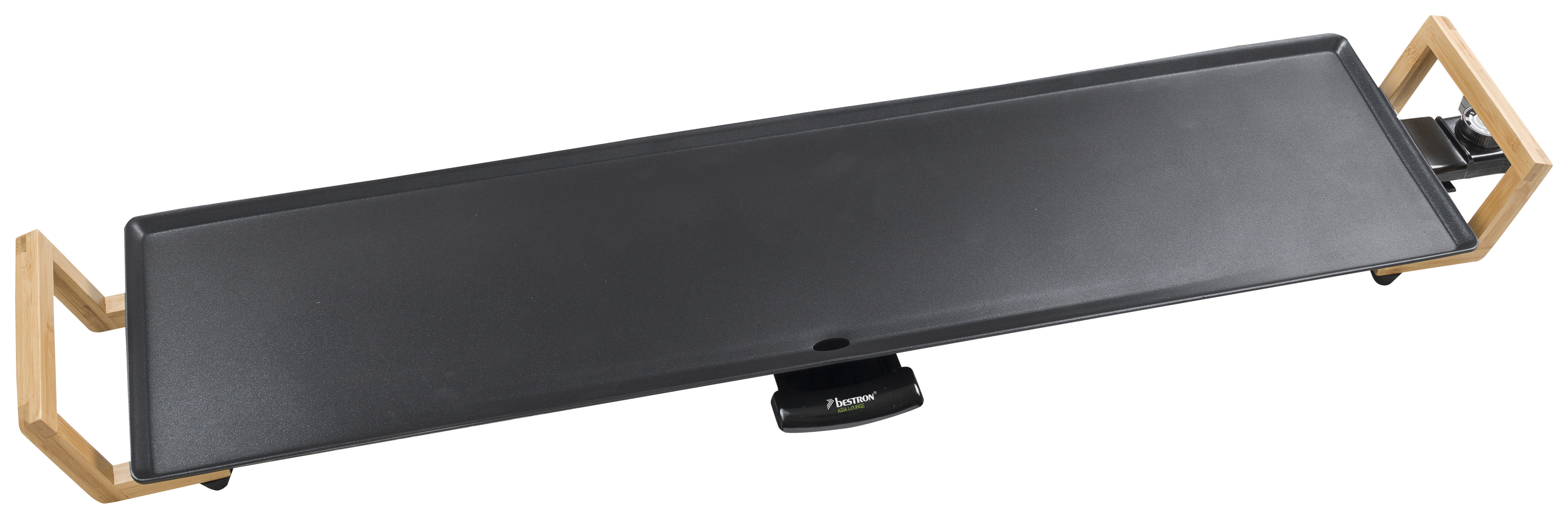 BESTRON ABP604BB Teppanyaki Grillplatte XXL Elektrogrill, Schwarz (1800 Watt)