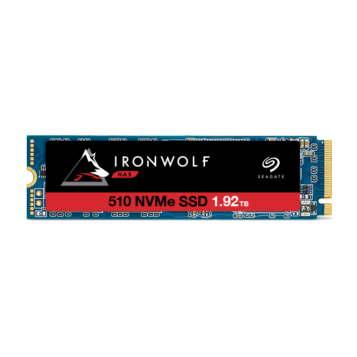 SEAGATE IronWolf 510 Festplatte Retail, TB 1,92 SSD Express, intern PCI