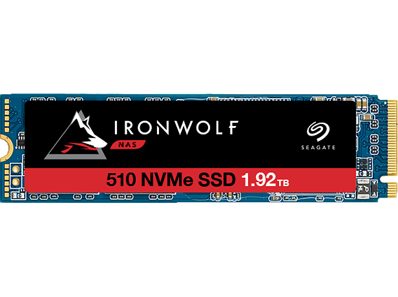 SEAGATE IronWolf 510 Festplatte Express, PCI 1,92 Retail, TB intern SSD