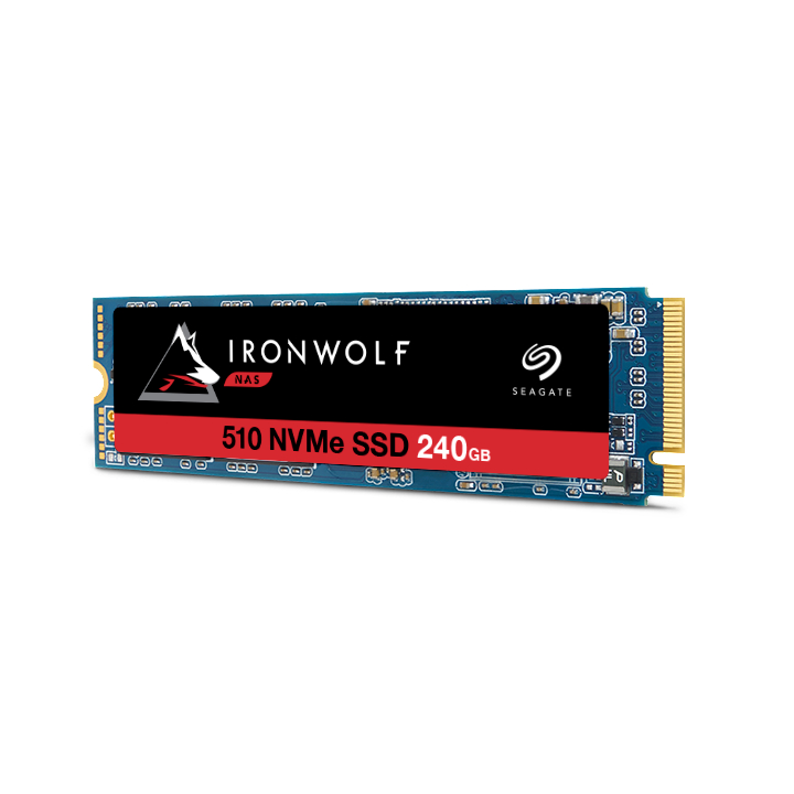 SEAGATE IronWolf 510 PCI Express, 240 Retail, GB intern Festplatte SSD