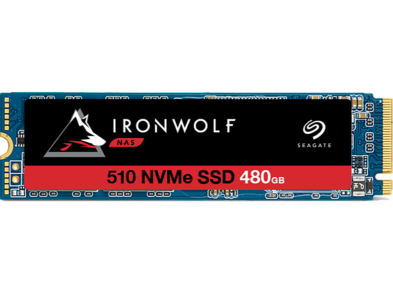 intern Retail, IronWolf 510 480 Express, GB Festplatte SEAGATE PCI SSD
