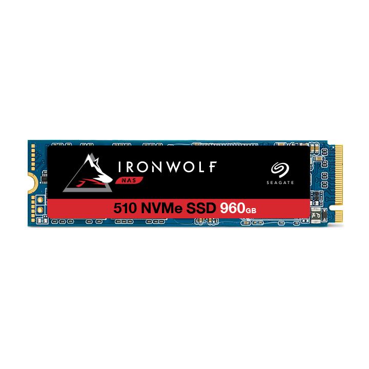 SEAGATE IronWolf 510 Festplatte Retail, Flash 960 GB Express, NAND PCI intern