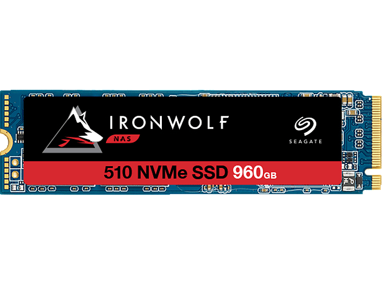 SEAGATE IronWolf 510 Festplatte Retail, 960 GB NAND Flash PCI Express, intern