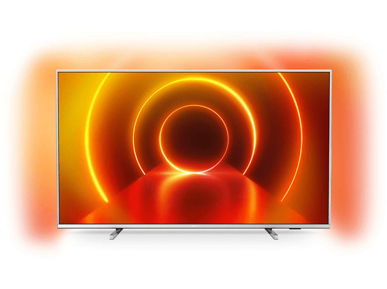 Tv Led 127 cm 50 philips 50pus7855 12 uhd 4k ambilight 3 smart 50pus785512 televisor de pulgadas p5 picture engine asistente alexa integrada control por voz color plata claro modelo 20202021 3840 2160 hdr10+