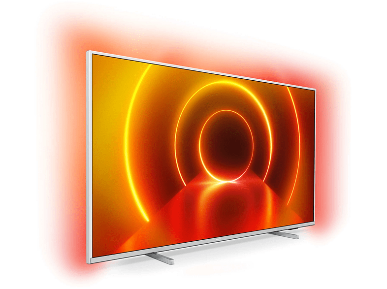TV LED 65" - Philips 65PUS7855/12, UHD 4K, 3840 x 2160, HDMI, USB, HDR+, Dolby Atmos, Plata
