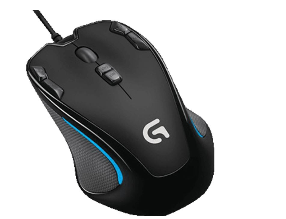 LOGITECH G G300S Optik Oyuncu Mouse   (MousePad Bardak Altlığı Sticker Hediyeli)