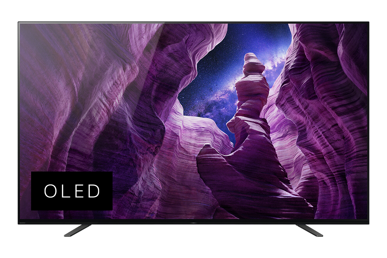 SONY KE-65A8 OLED TV (Flat, 65 Zoll / 164 cm, OLED 4K, SMART TV, Android TV)