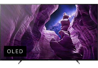 SONY KE-65A85 OLED TV (Flat, 65 Zoll / 164 cm, OLED 4K, SMART TV, Android TV)