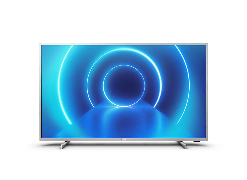 Philips 58pus7555 58 led ultra 4k hdr10+ tv 147 cm 12 uhd smart 58pus755512 sonido ai nocturno dolby atmos 10+ plata televisor de 146 pulgadas p5 picture 20202021 14732