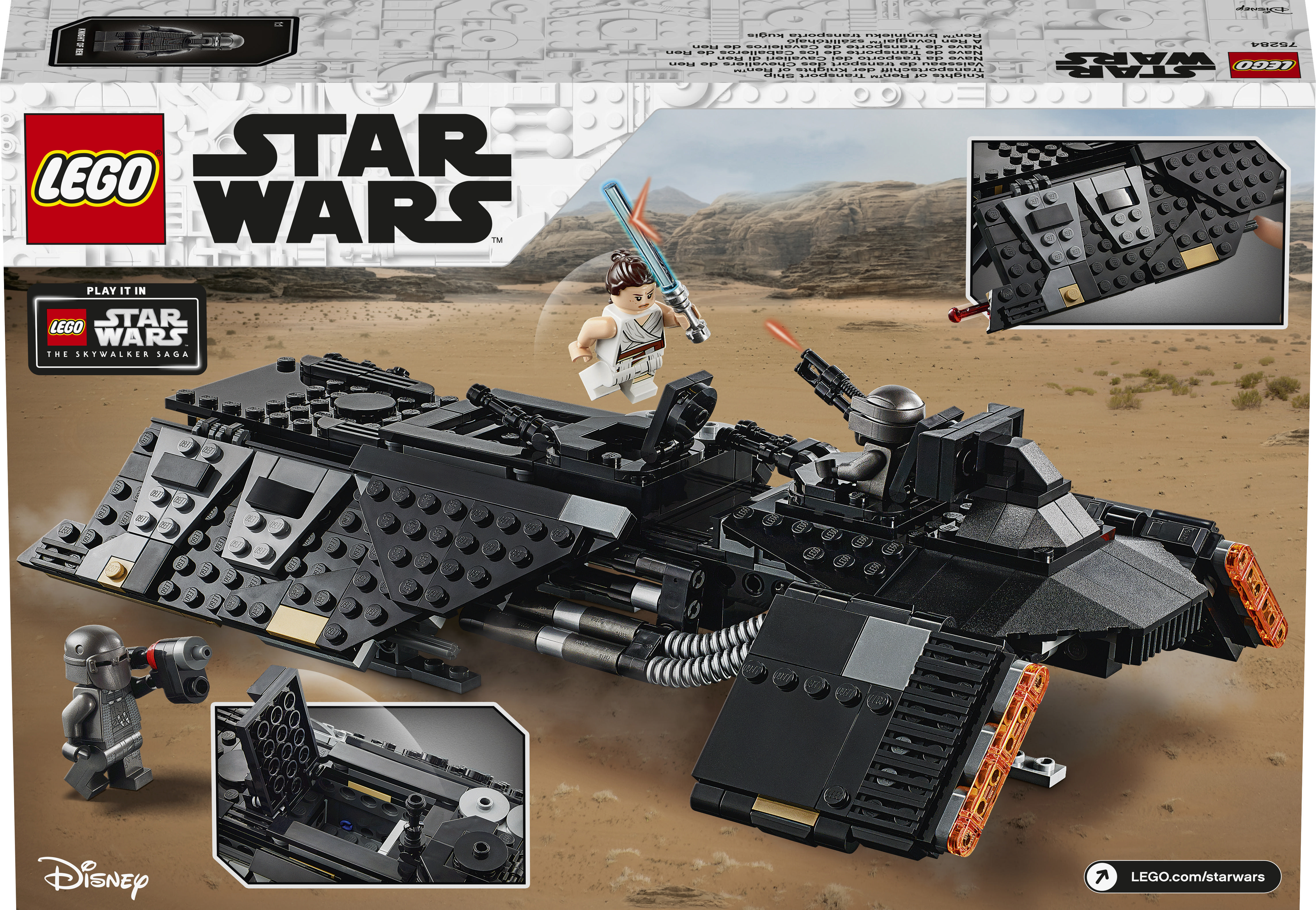 LEGO 75284 Transportschiff der Ritter von Ren™ Bausatz, Mehrfarbig