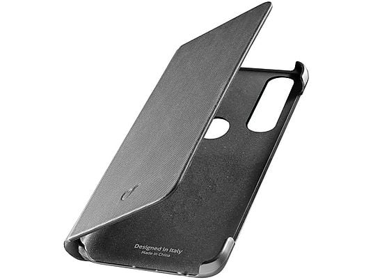 CELLULAR-LINE Case Book voor Motorola One Action Zwart