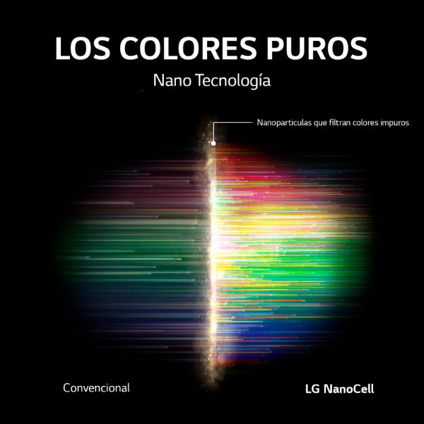 TV LED 75" - LG 75NANO976NA, 8K UHD NanoCell, IA, Procesador Inteligente α9 Gen3, 100% HDR, BT5.0, WiFi