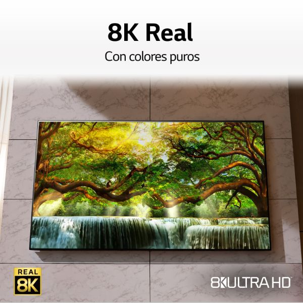 TV LED 75" - LG 75NANO976NA, 8K UHD NanoCell, IA, Procesador Inteligente α9 Gen3, 100% HDR, BT5.0, WiFi