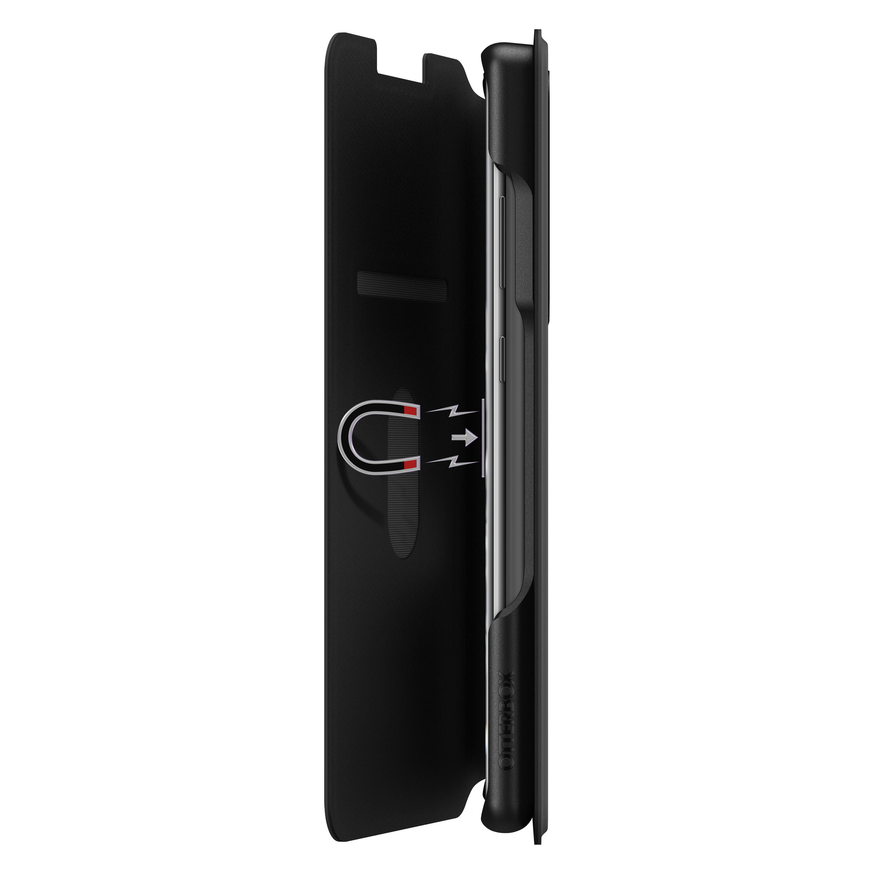 OTTERBOX Strada Via, Backcover, Samsung, Galaxy S20 Ultra, Schwarz
