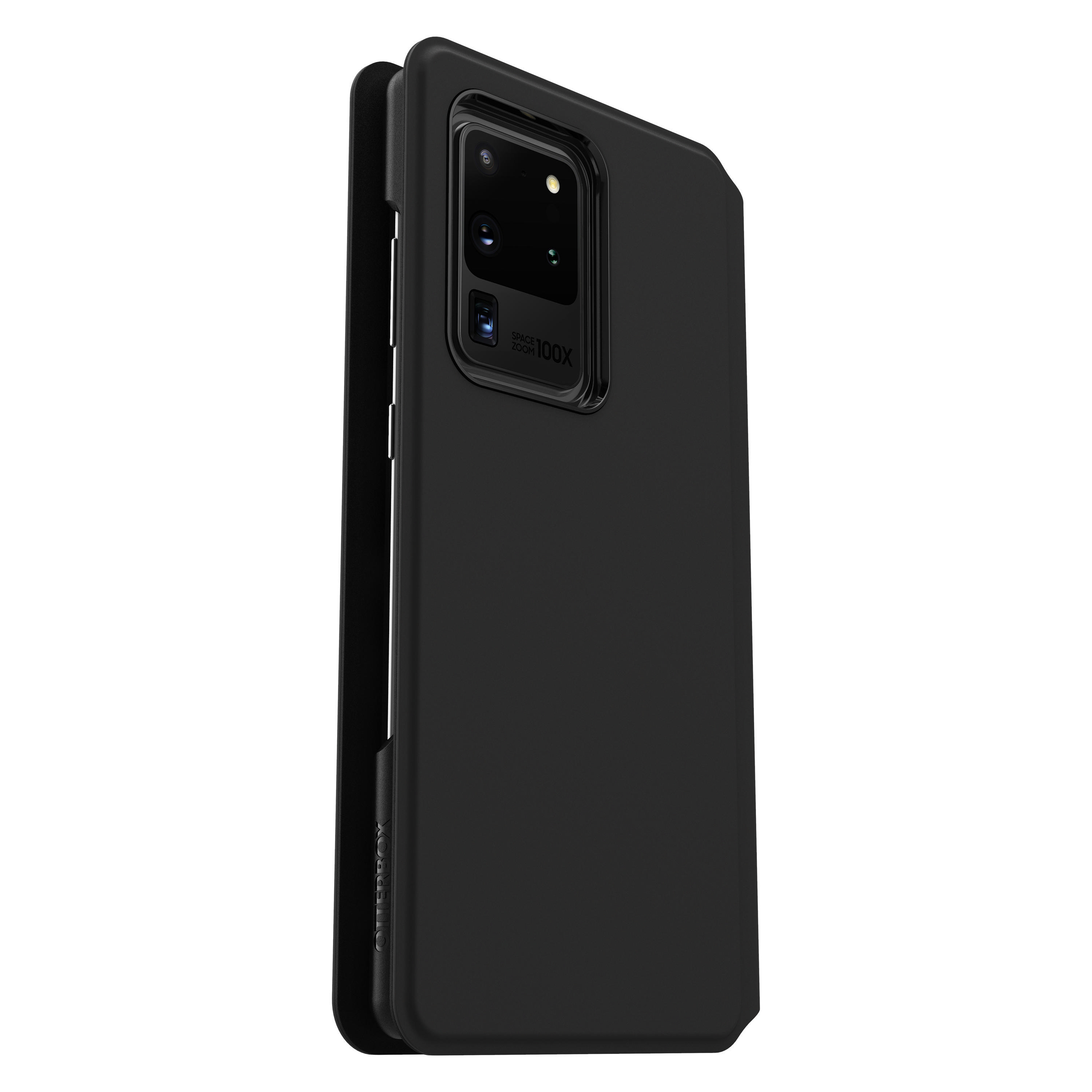 OTTERBOX Strada Via, Backcover, Samsung, Galaxy S20 Ultra, Schwarz