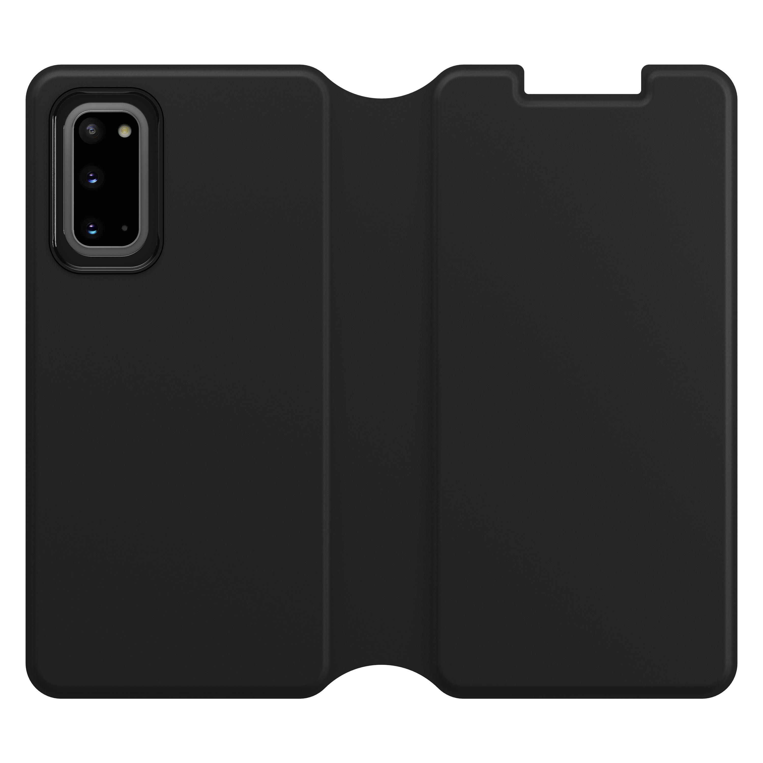 OTTERBOX Strada Via, Backcover, Samsung, Galaxy S20, Schwarz