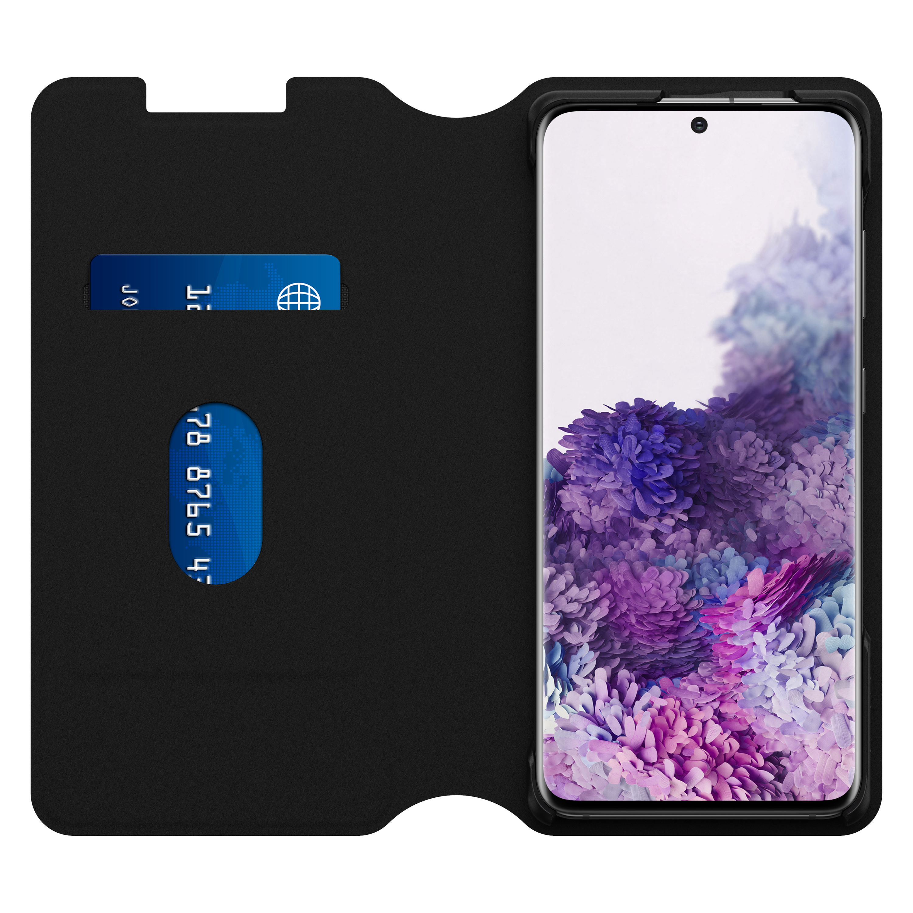 OTTERBOX Strada Via, Backcover, Samsung, Galaxy S20, Schwarz