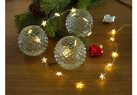 KONSTSMIDE Lichterkette Beleuchtung, Silber, Warm Weiß  Weihnachtsbeleuchtung günstig bei SATURN bestellen