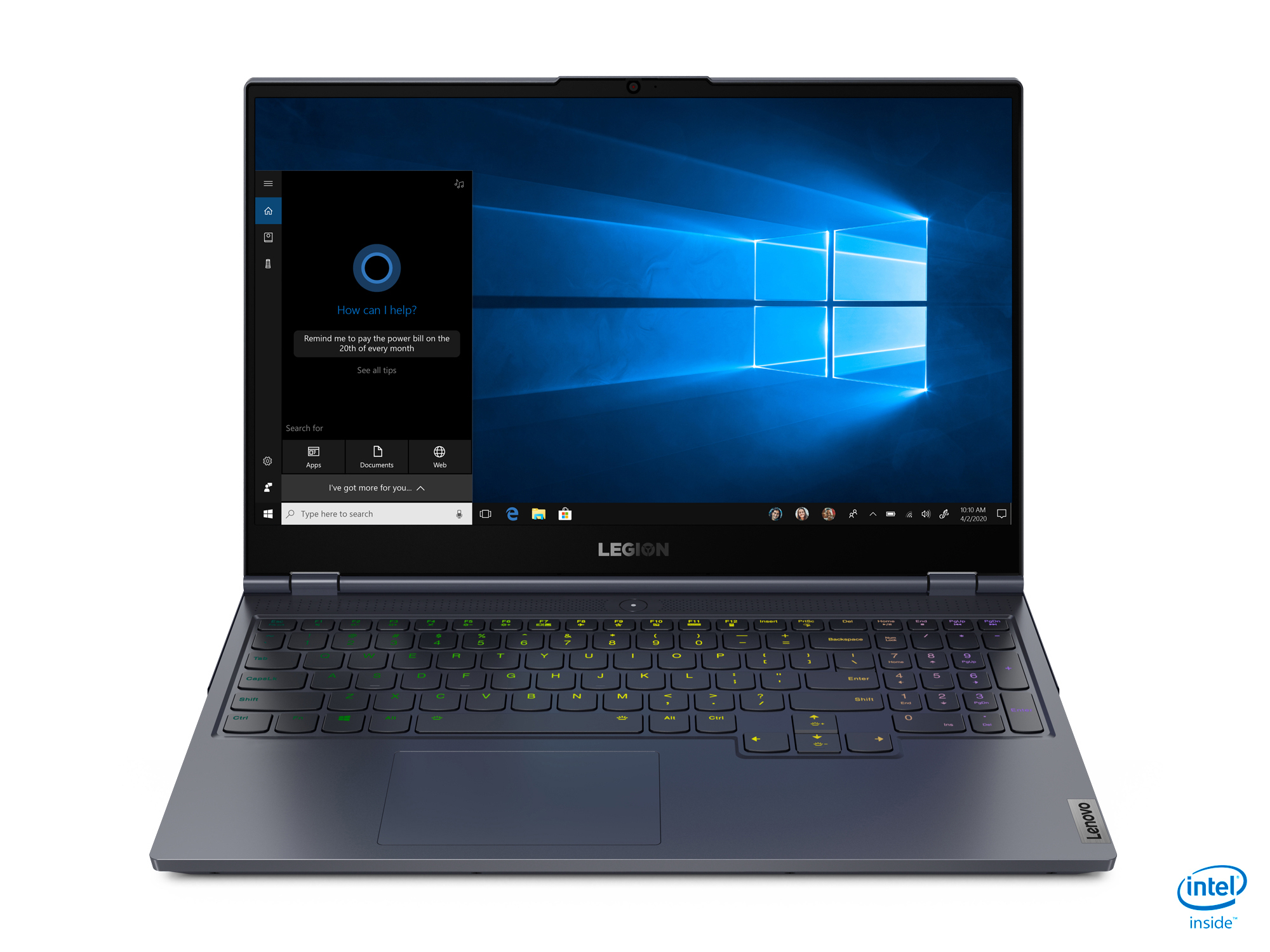 LENOVO Legion 7i - 15,6 Zoll - Intel® Core™ i7 i7-10750H - 16 GB - 512 GB - NVIDIA GeForce RTX™ 2070 - Windows 10 Home (64 Bit)