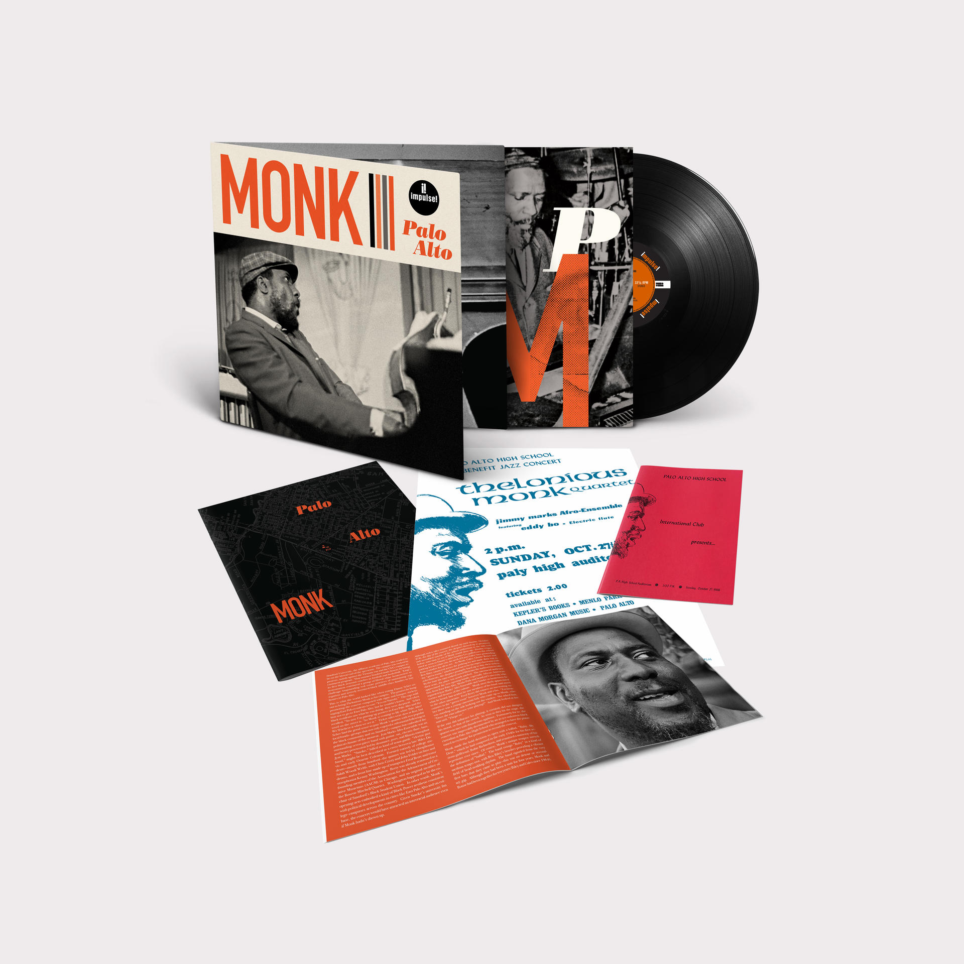 Thelonious Monk - Palo Alto (Live At Palo Alto High School/CA 1968)  - (Vinyl)