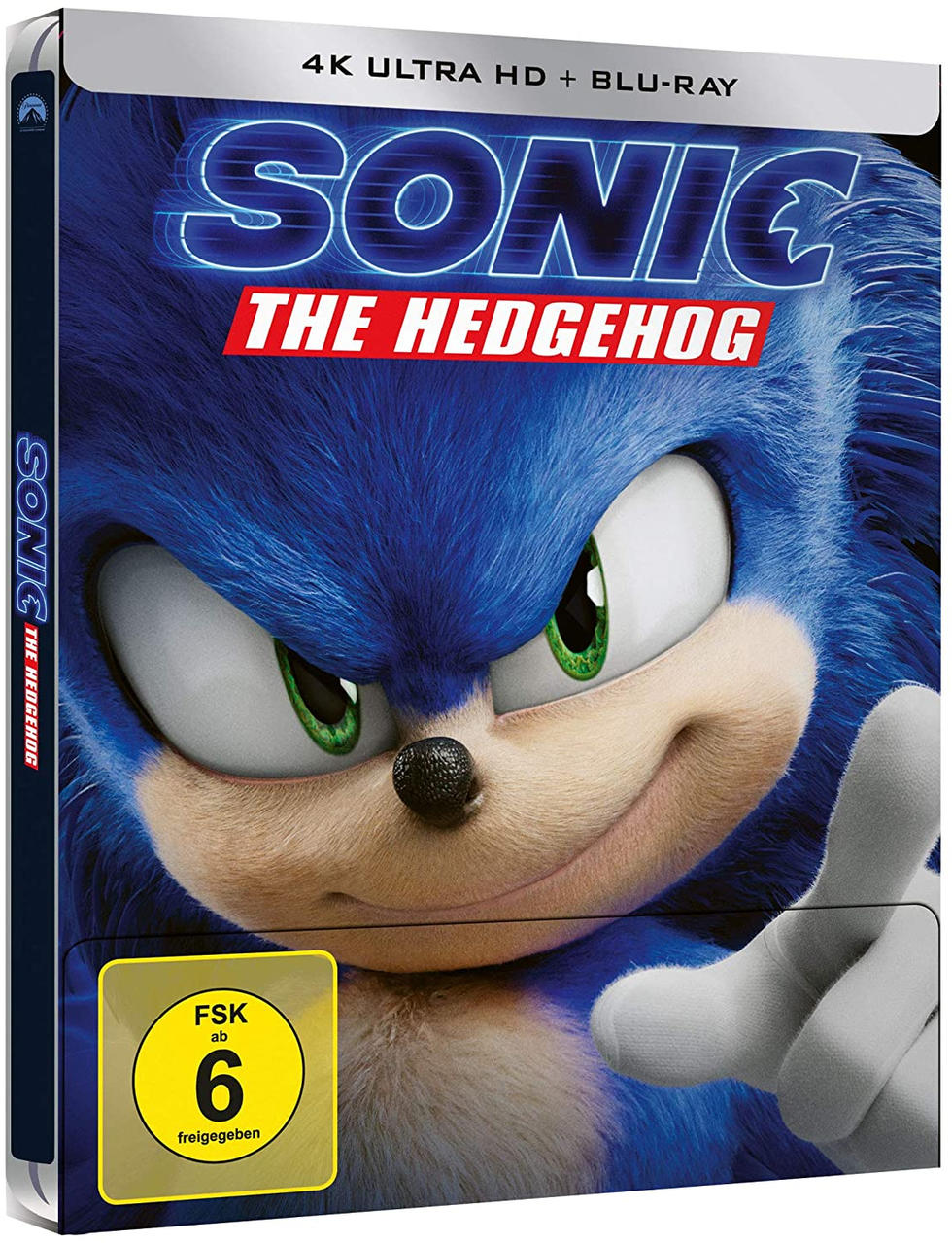 Sonic the Hedgehog - 4K UHD -  limitiertes Steelbook 4K Ultra HD Blu-ray + Blu-ray