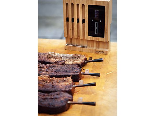 APPTIONLABS Meater Block - Fleisch-Thermometer (Silber)