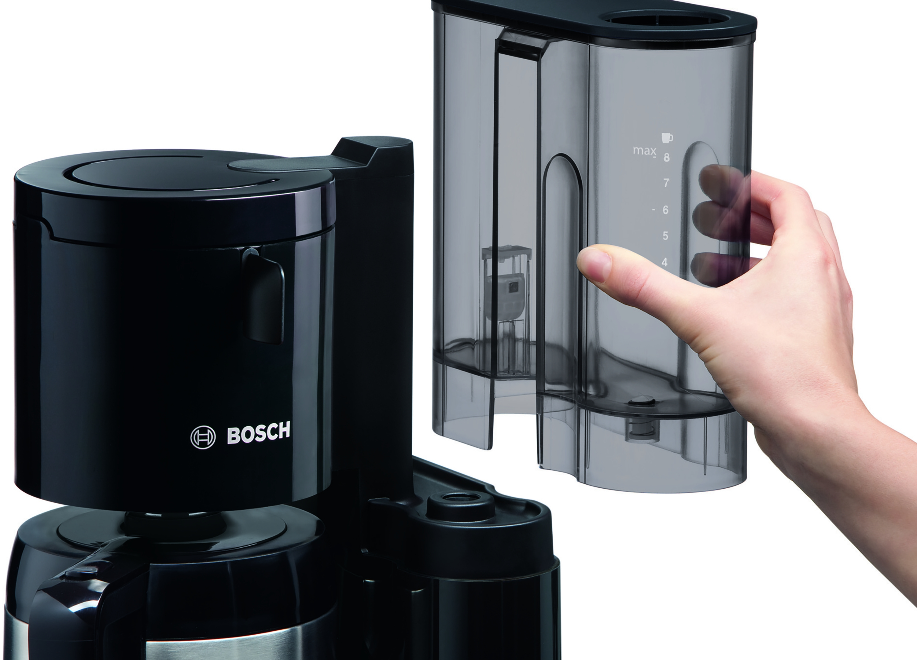 BOSCH TKA8A053 Kaffeemaschine Schwarz