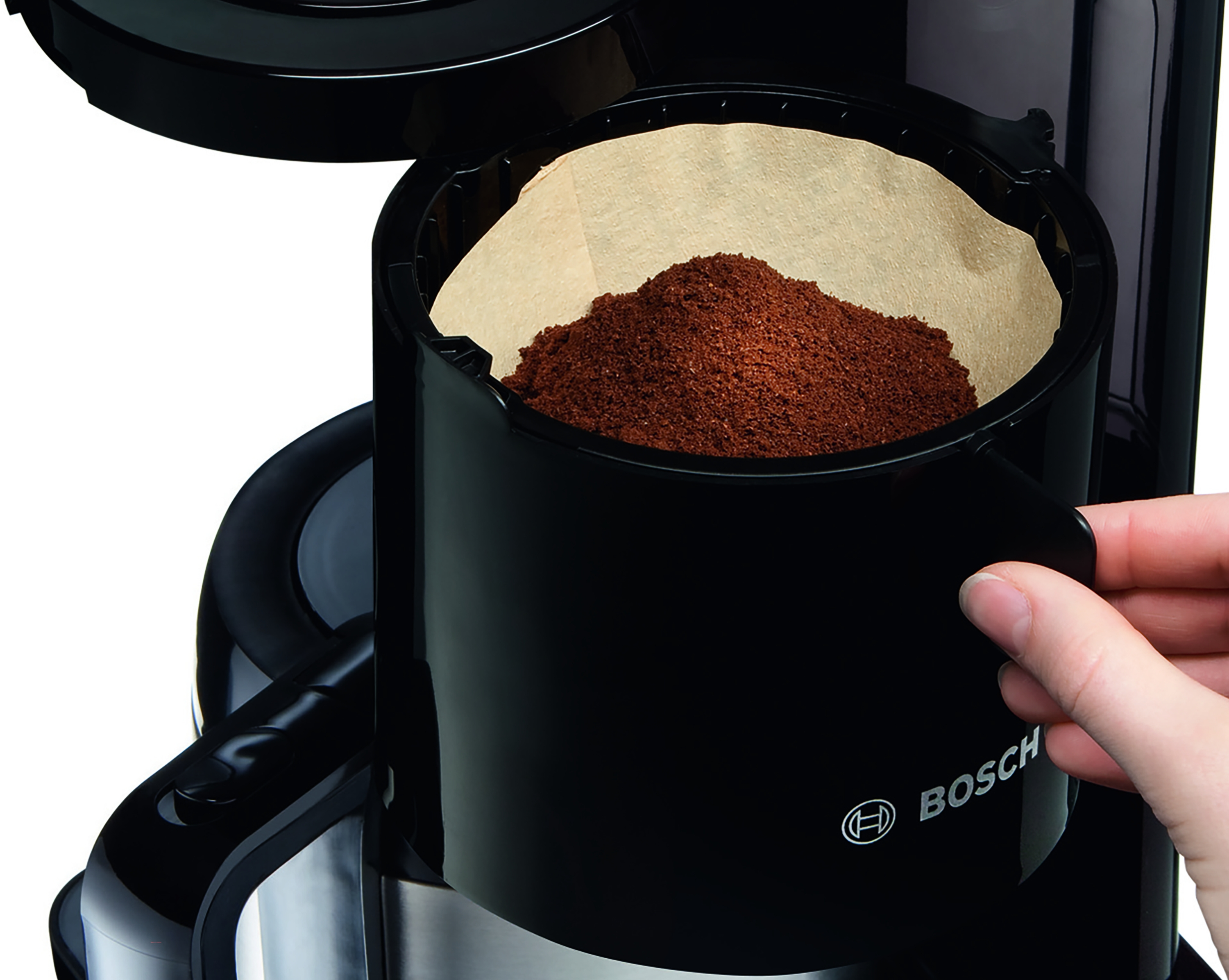 BOSCH TKA8A053 Kaffeemaschine Schwarz