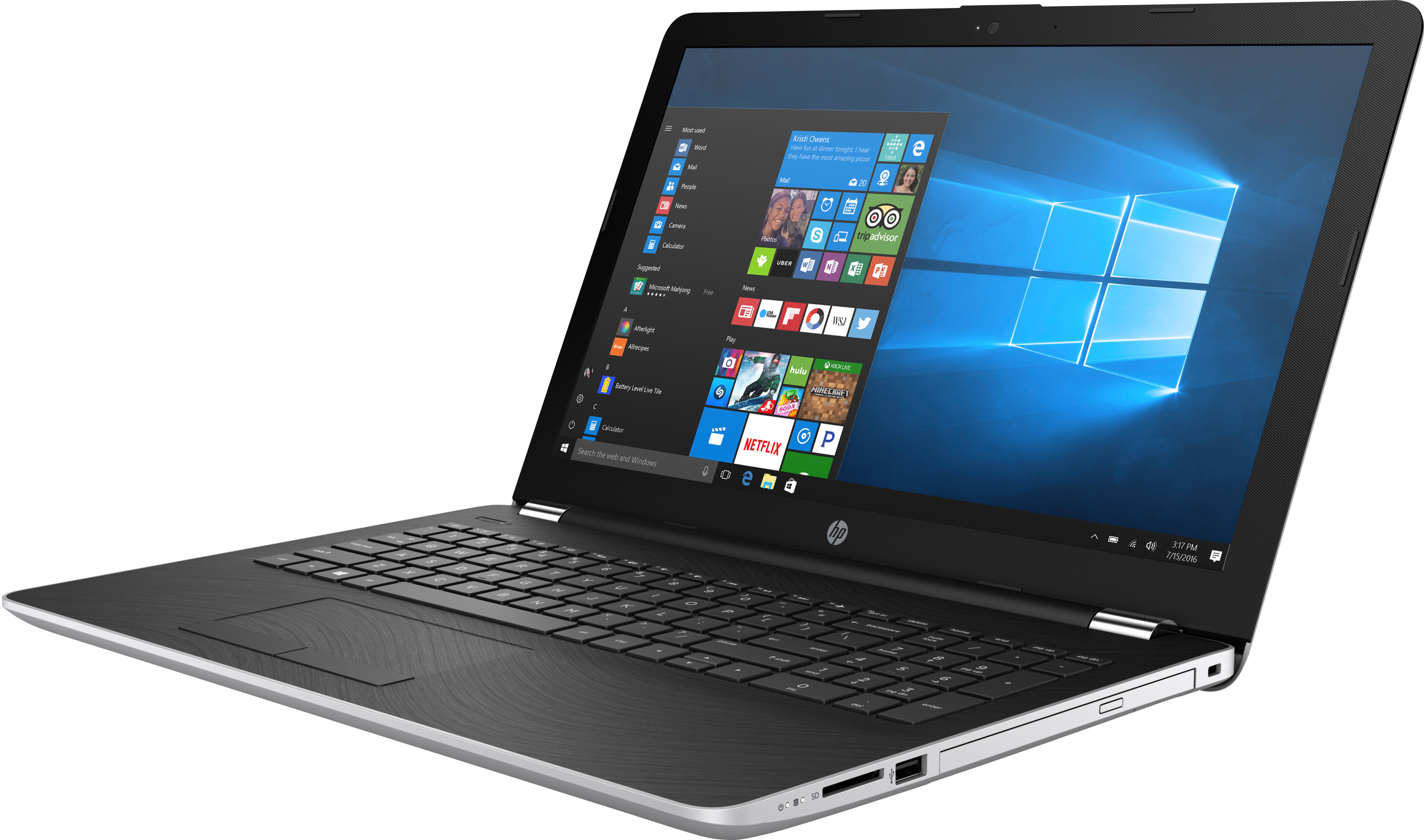 HP 15-bs173ng - 15,6 Zoll - Intel® Core™ i5 i5-8250U - 16 GB - 1 TB - Windows 10