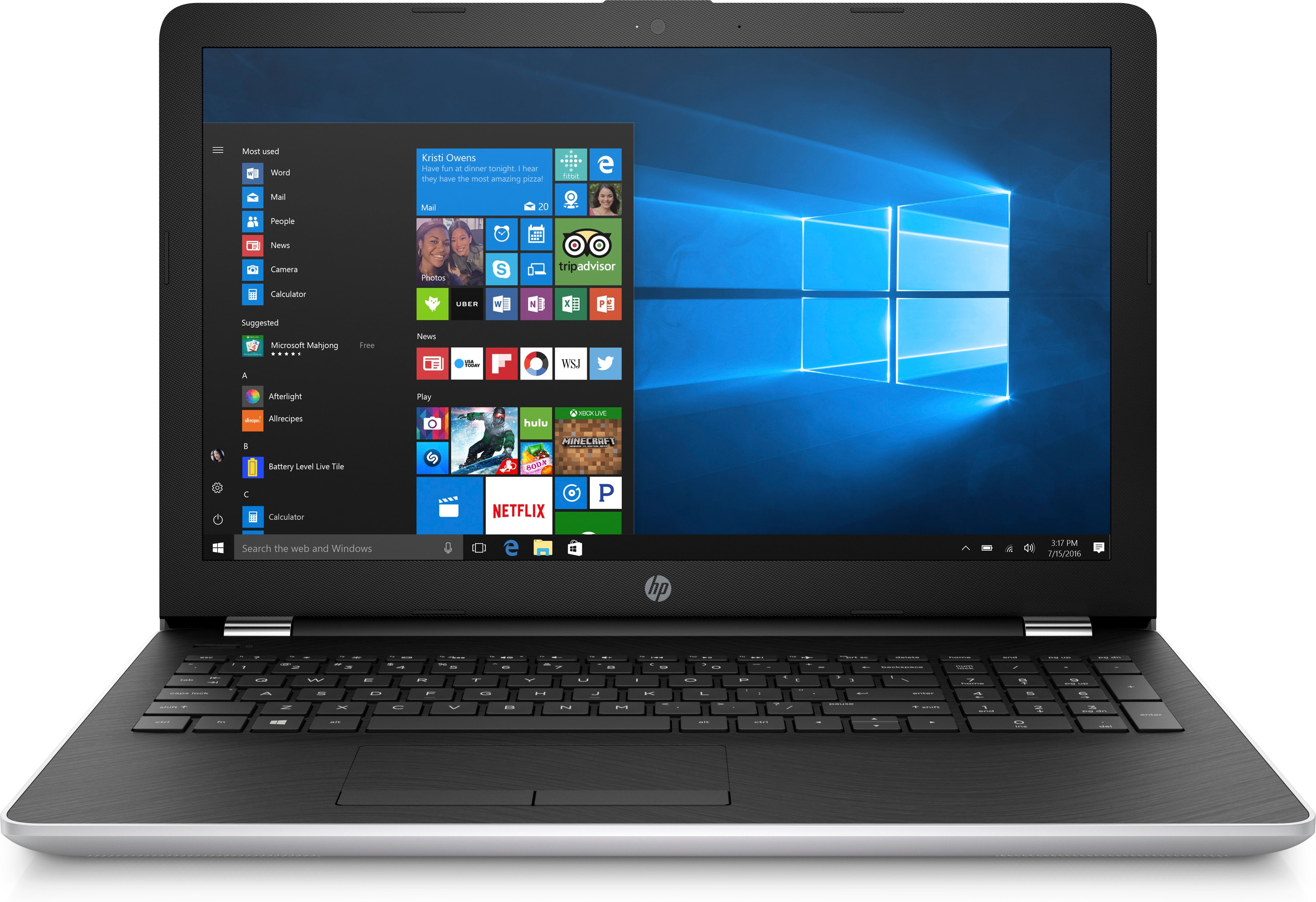 HP 15-bs173ng - 15,6 Zoll - Intel® Core™ i5 i5-8250U - 16 GB - 1 TB - Windows 10