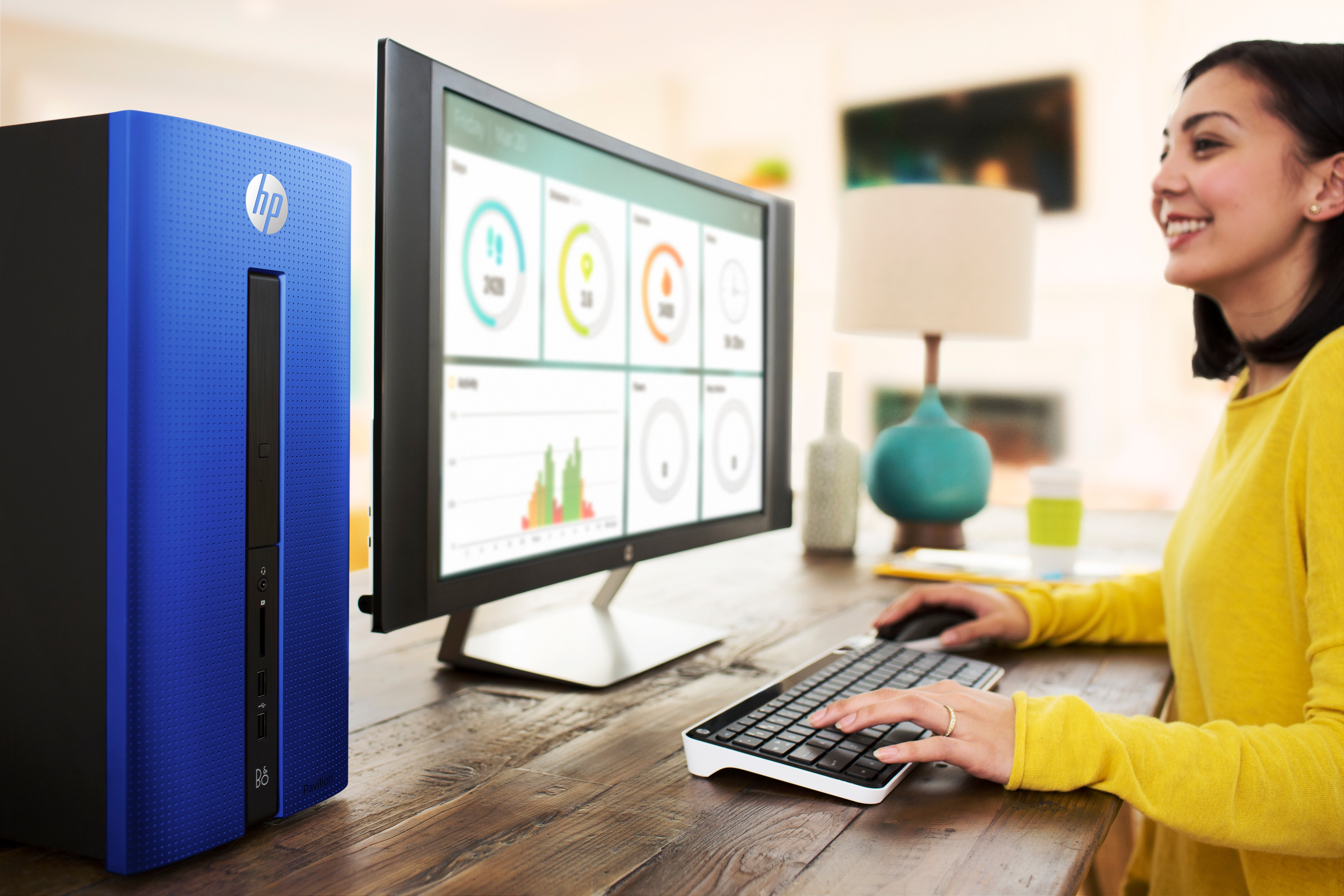 HP Pavilion 550-206ng - Intel® Core™ i5 i5-6400 - 8 GB - 128 GB - NVIDIA GeForce® GTX 960 - Windows 10 Home (64 Bit)
