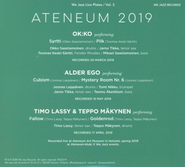 VARIOUS - Ateneum 2019  - (CD)
