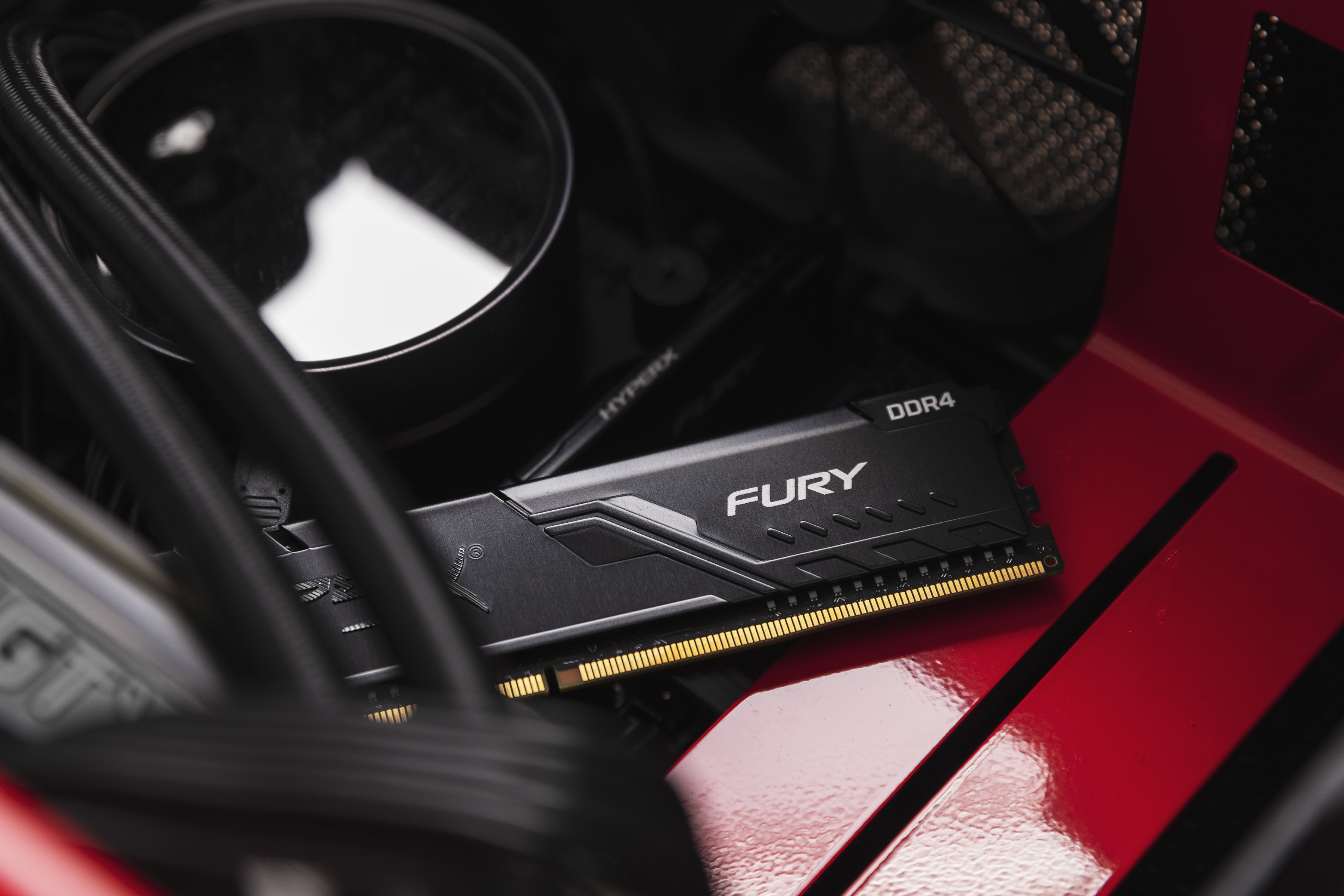 Memoria RAM - Kingston HyperX FURY HX430C15FB3/8, 8 GB, 3000 MHz, 288 pin DIMM