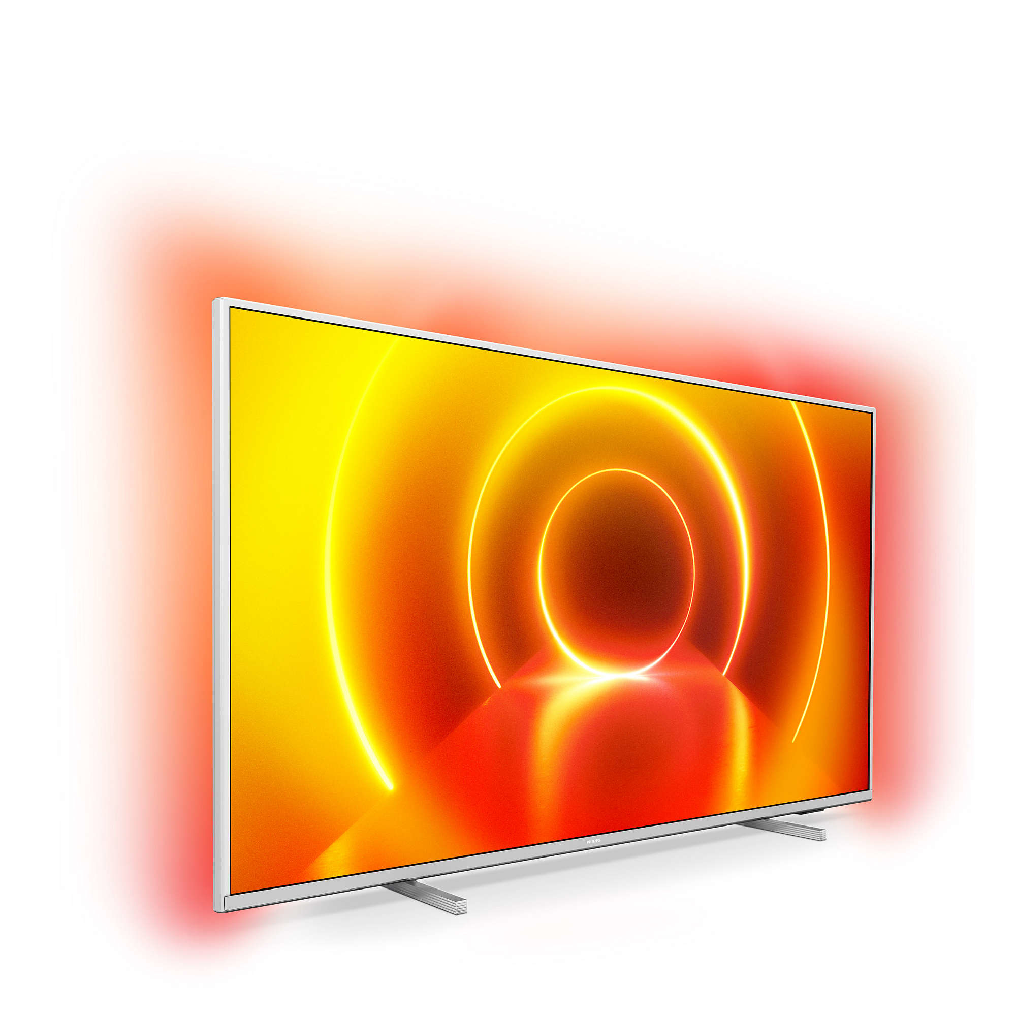 TV LED 50" - Philips 50PUS7855/12, UHD 4K, 3840 x 2160, HDMI, USB, HDR+, Dolby Atmos, A, Plata