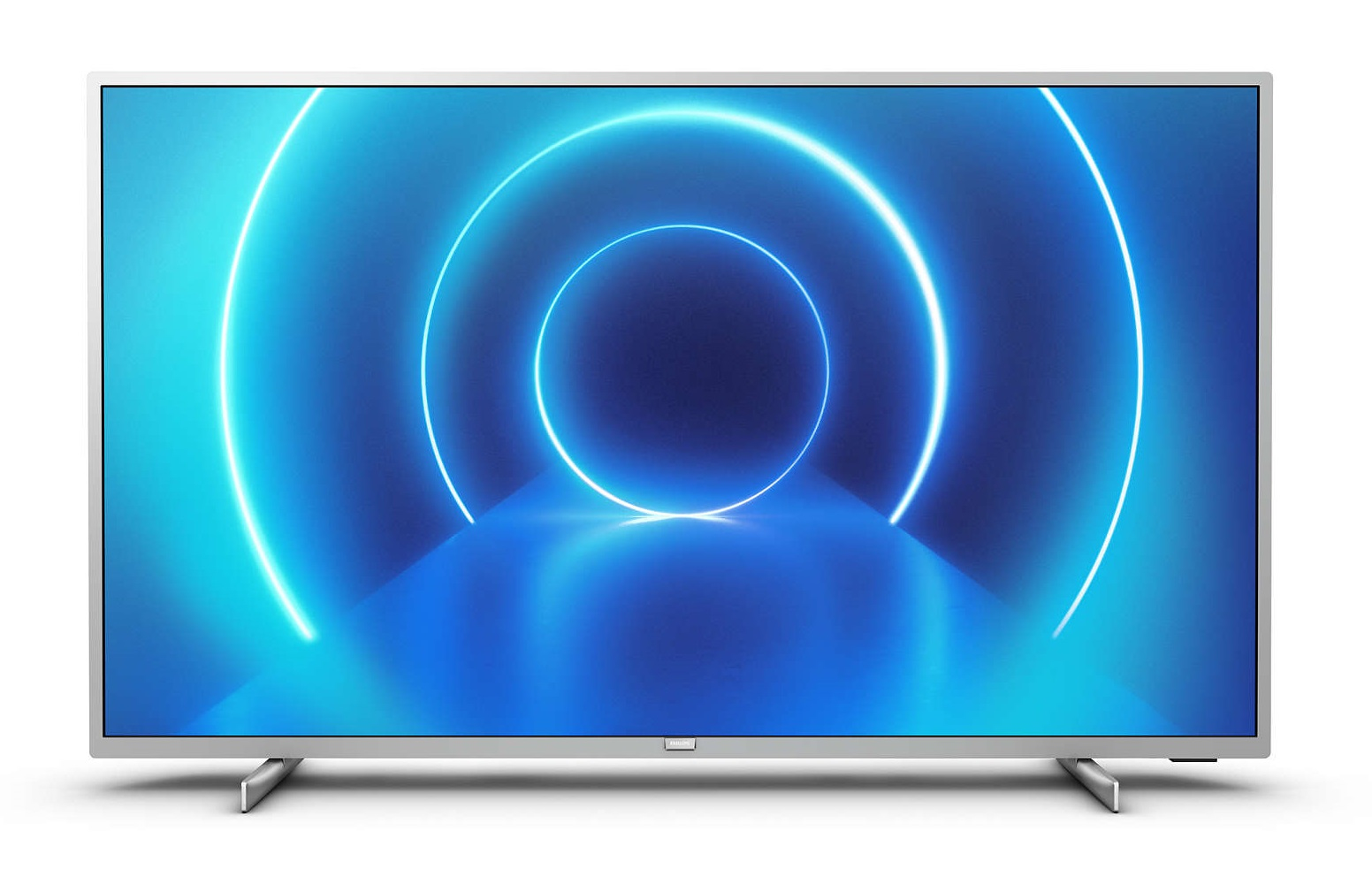 TV LED 58" - Philips 58PUS7555/12, UHD 4K, Sonido AI, modo nocturno, Dolby Atmos, HDR 10+, Plata