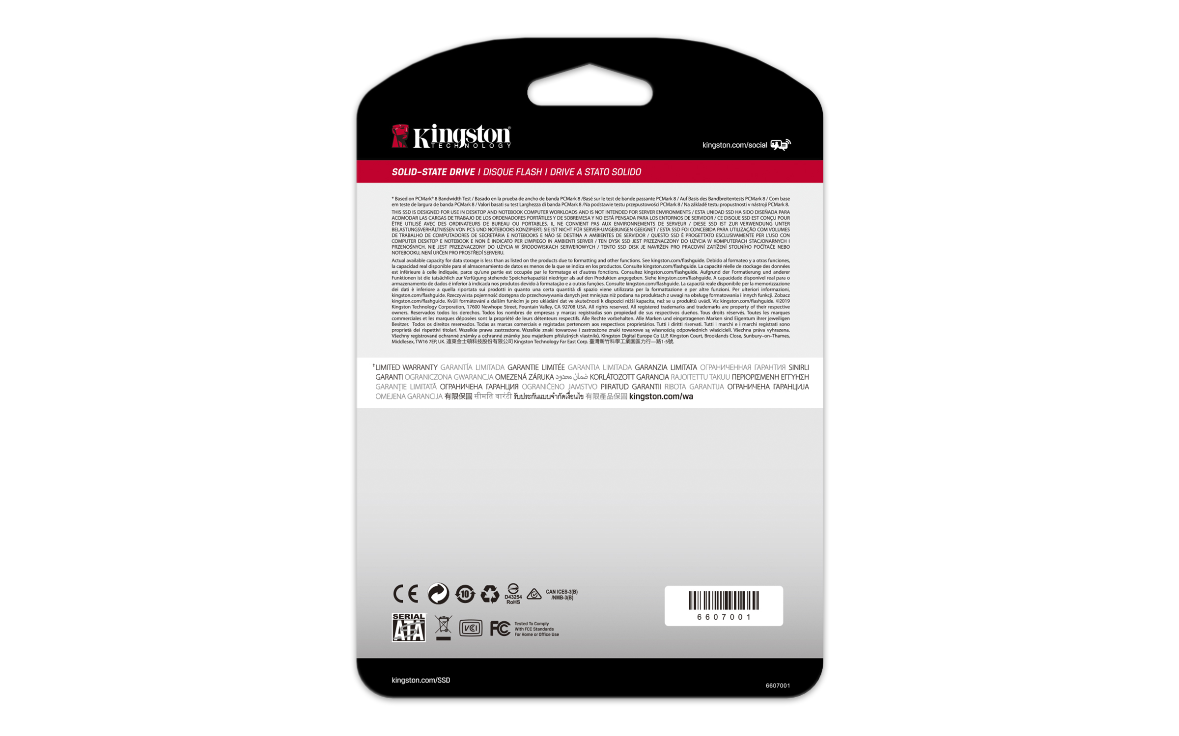 KINGSTON 2.5'' 120GB 500/320 MB/S 100MM SSD 