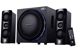REACONDICIONADO Sistema de altavoces - Woxter Big Bass 500r, 150 W, 2.1, Bluetooth, Negro