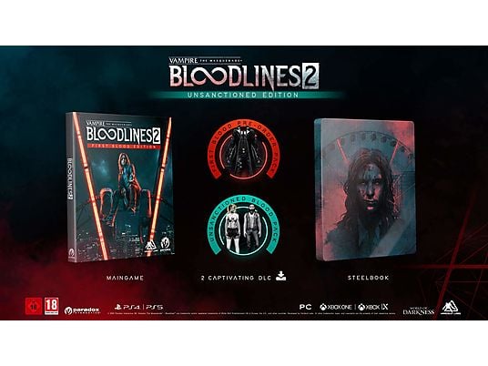 Vampire: The Masquerade - Bloodlines 2: Unsanctioned Edition - PlayStation 4 - Tedesco