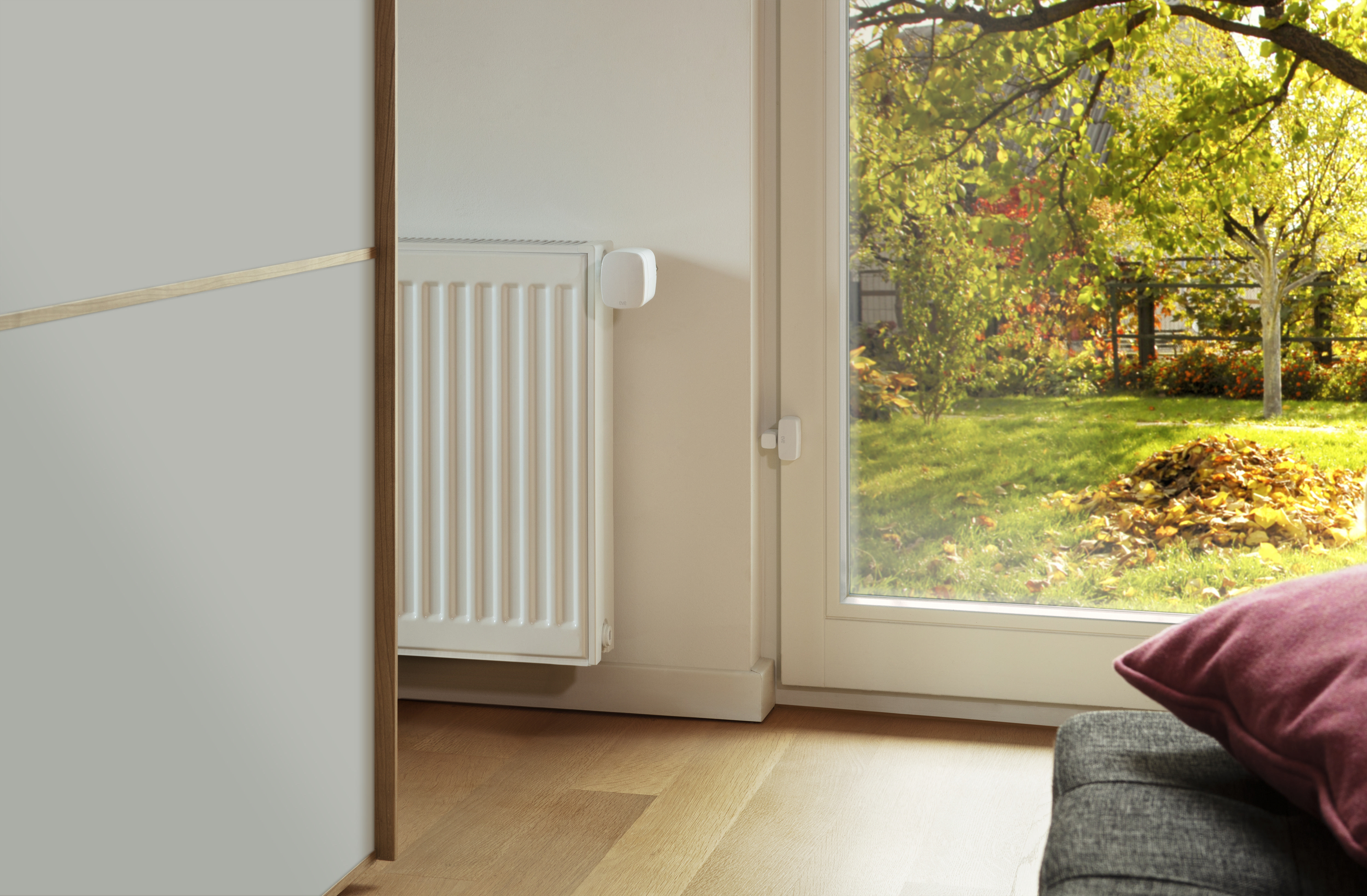 EVE Door & Window Tür- und Fernsterkontaktsensor, Weiß