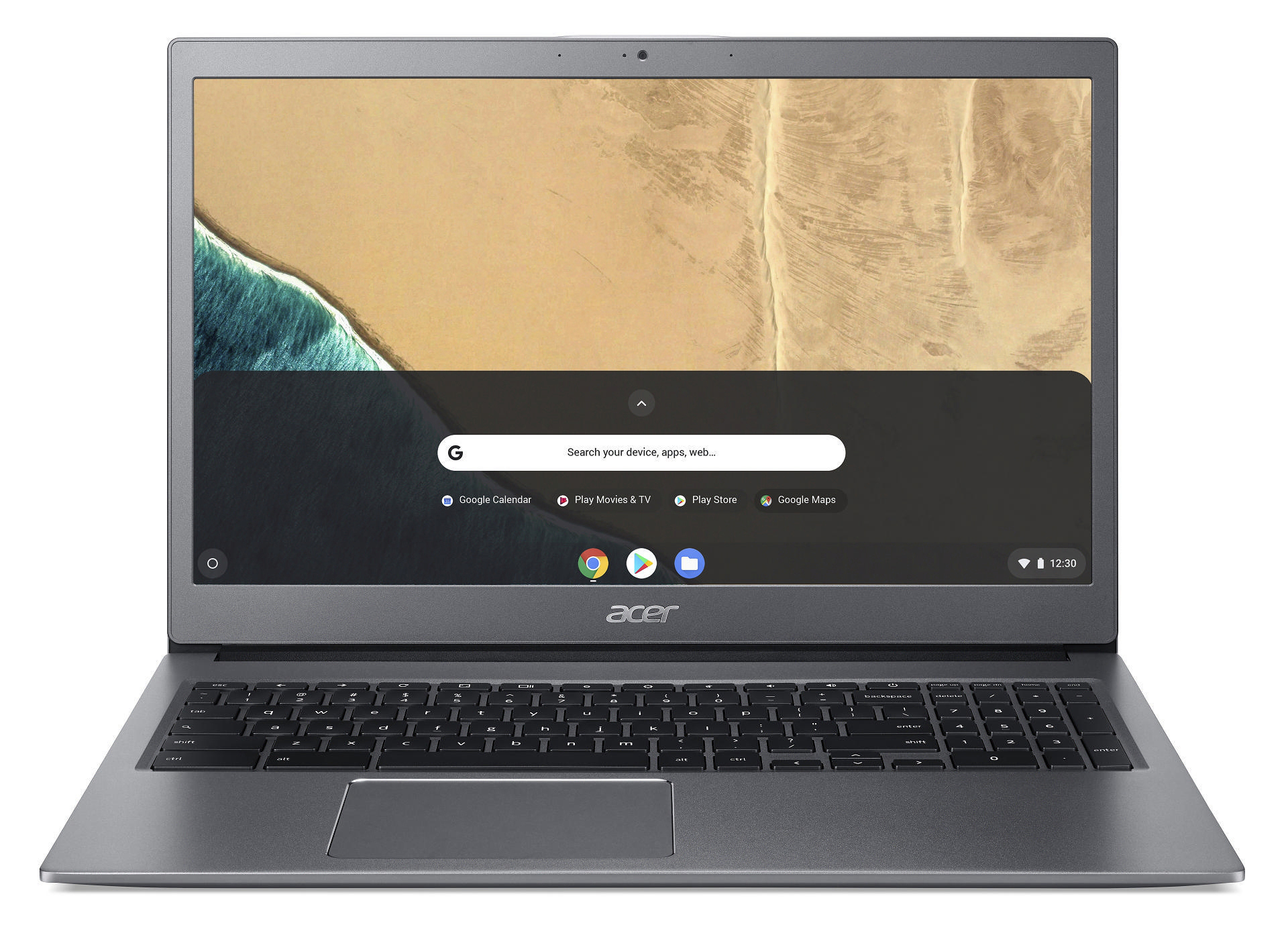 ACER Chromebook 715 (CB715-1WT-3415) Aluminium-Unibody - 15,6 Zoll - Intel® Core™ i3 i3-8130U - 8 GB - 128 GB - Intel® UHD 620 - Google ChromeOS