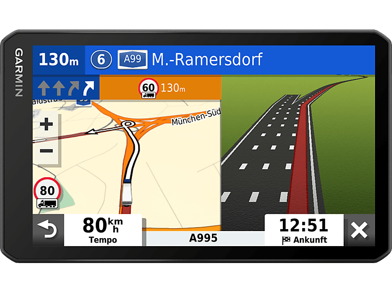 7 Zoll LKW Navigationsgerät Navi GPS Navigation PKW Europa Blitzer MP3 Video