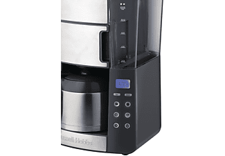 RUSSELL HOBBS 25620-56 Grind & Brew Digital Kaffeemaschine Edelstahl/Grau