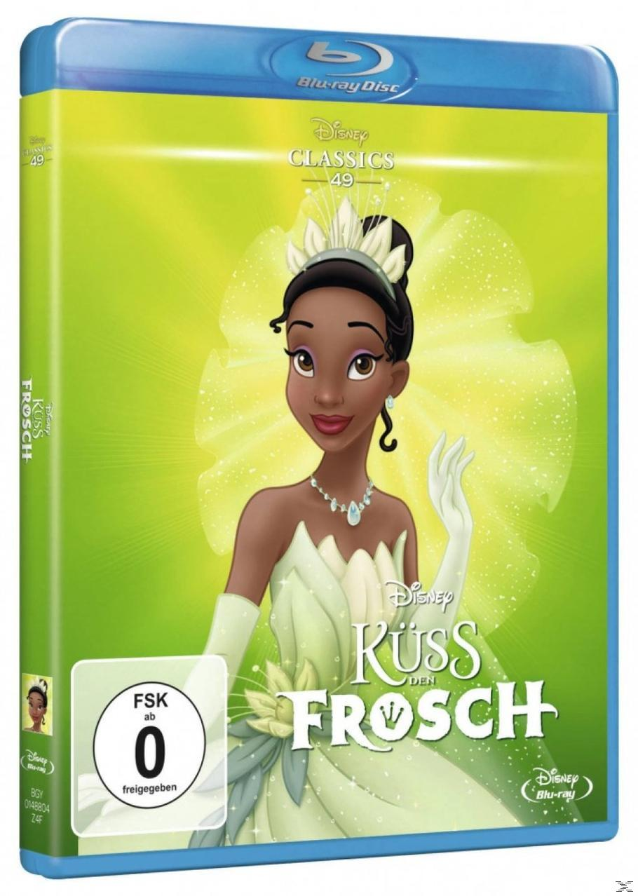 Blu-ray-Cover für Küss den Frosch.