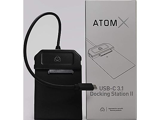 ATOMOS ATOMDCK004 USB-C 3.1 - Dockingstation (Schwarz)